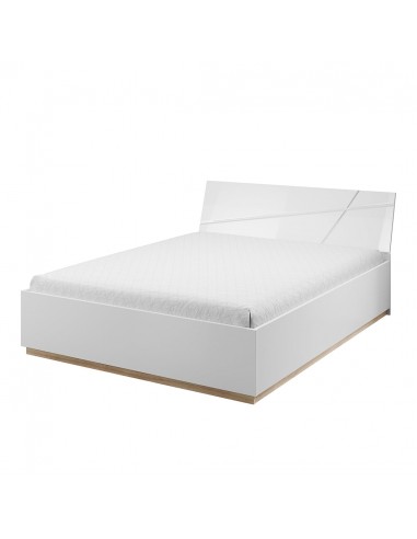 Lit Escamotable avec coffre de rangement, en bois, Futura 13, Blanc mat / Blanc brillant / Chêne Riviera suggérées chez