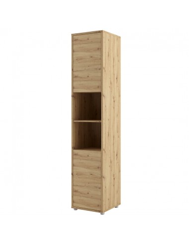 Armoire haute à 2 portes, BC08, Chêne Artisanal, L45xW46xH217 cm Paris Déstockage Promo